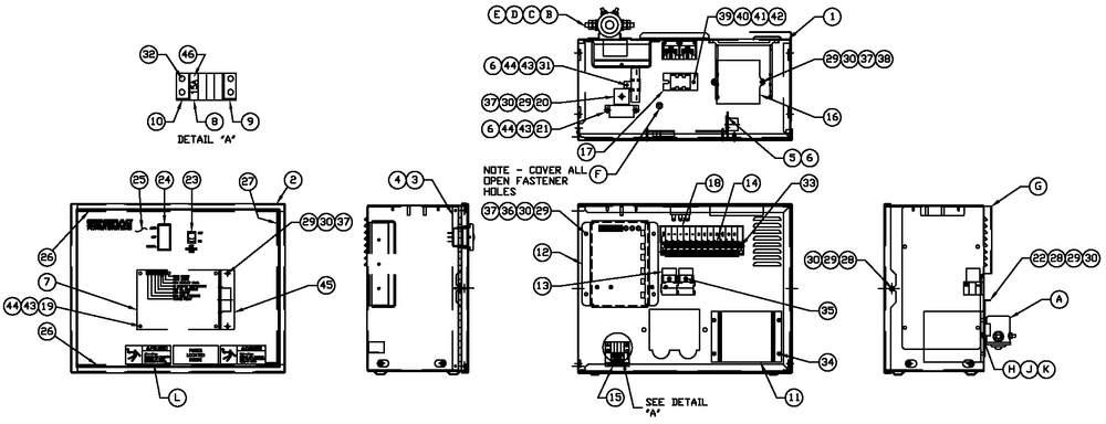 R-200 3600 Rpm Diagram and Parts List for QT03524ANAN (4369500 - 4407182)(2006) Generac Generator