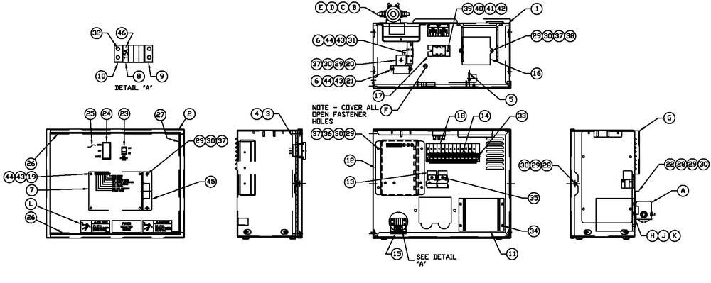 R-200 3600 Rpm 2.4l Diagram and Parts List for 0053400 (4486450 - 4668898)(2006) Generac Generator
