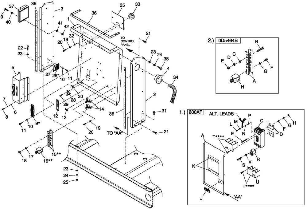Cpl C3 H Contral Diagram and Parts List for QT13068ANSY (5466536)(2009) Generac Generator