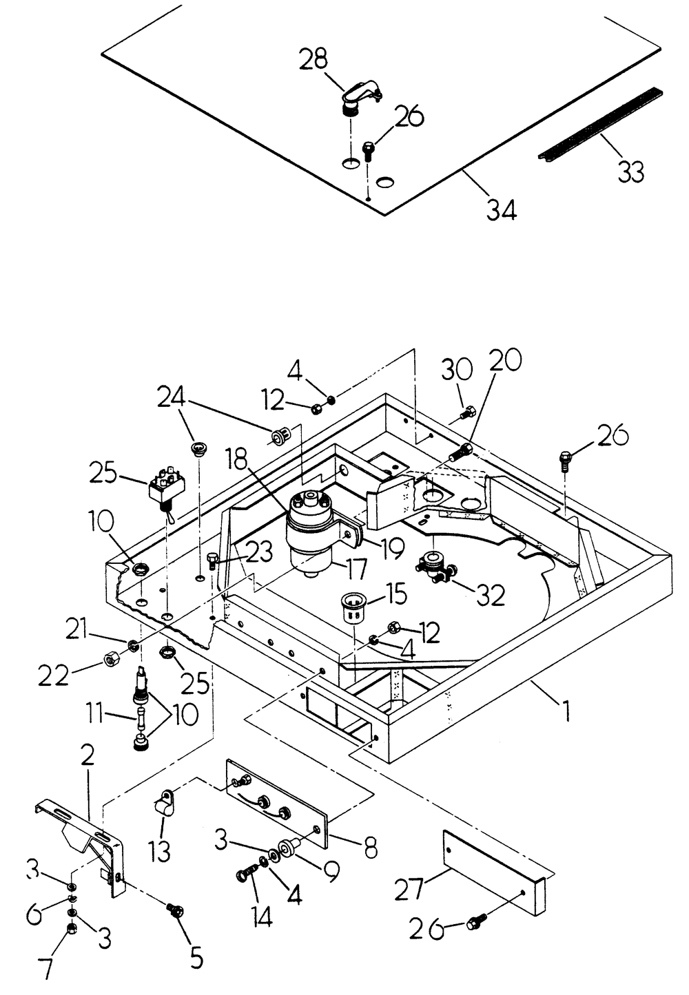 Blower Shroud Diagram and Parts List for 6245-2  Generac Generator
