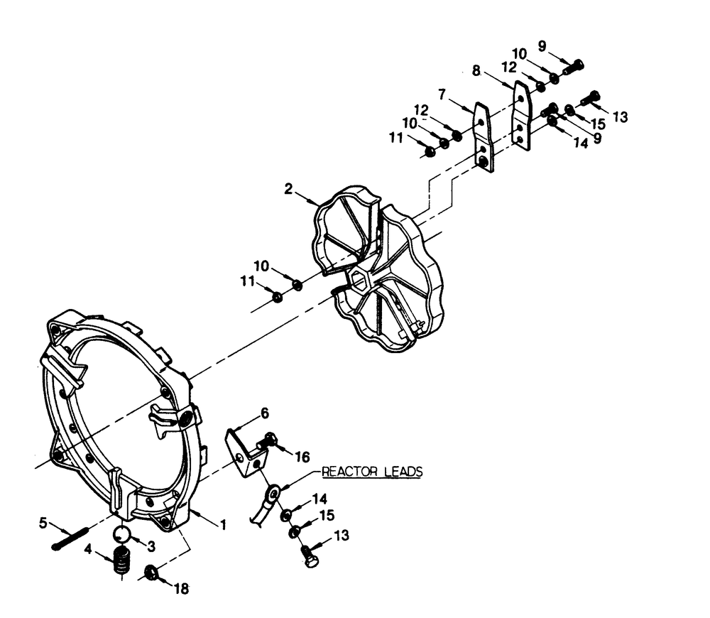 Ampere Ranges Switch Diagram and Parts List for 1013-B  Generac Welder