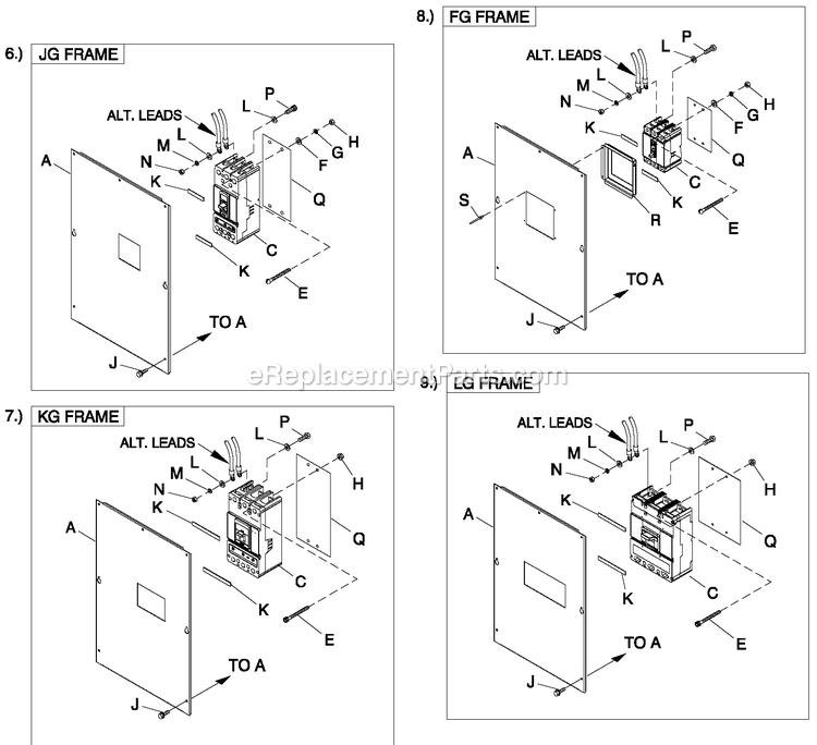 Cpl C5 H Control Cb Connection (3) Diagram and Parts List for ST10068GNAN (5058717)(2008) Generac Generator