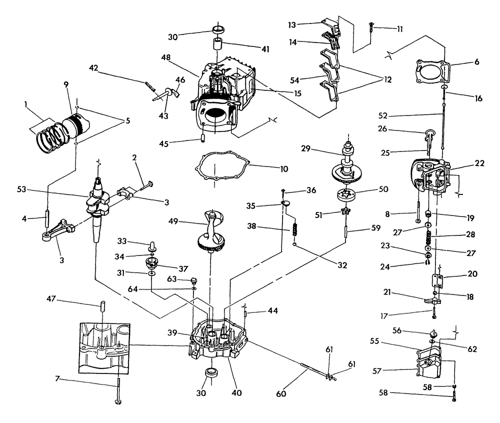 Sheet Metal Diagram and Parts List for 9712-2 Np50g Rv Generac Generator