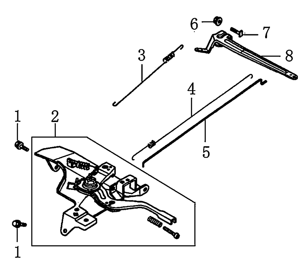 Control System Diagram and Parts List for 0060372 (7696193A - 8975940A)(2014) Generac Generator