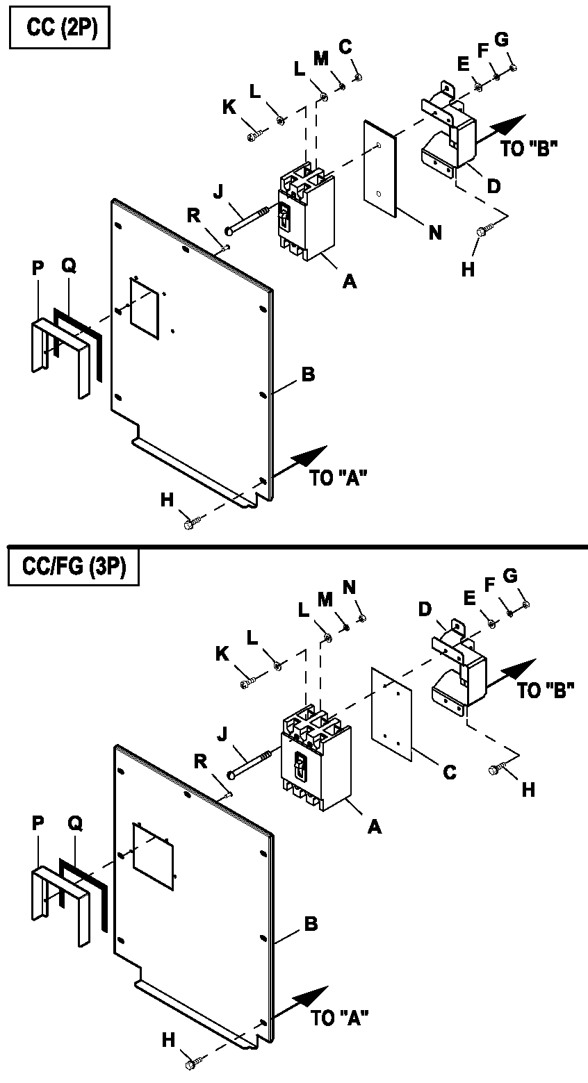 Connection Box C1 Cpl Diagram and Parts List for QT02224ANAX (5931780 - 9251667)(2014) Generac Generator
