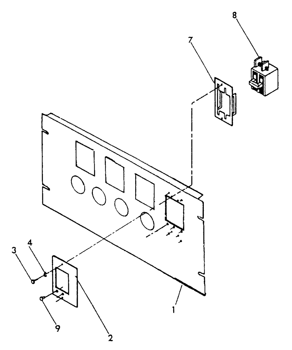 Circuit Breaker Diagram and Parts List for 0845-1  Generac Generator