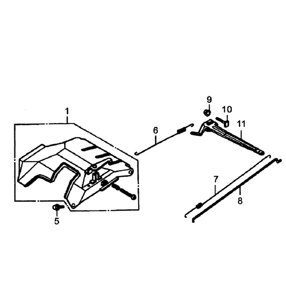 Controls Diagram and Parts List for GP6500-5940-0  Generac Generator