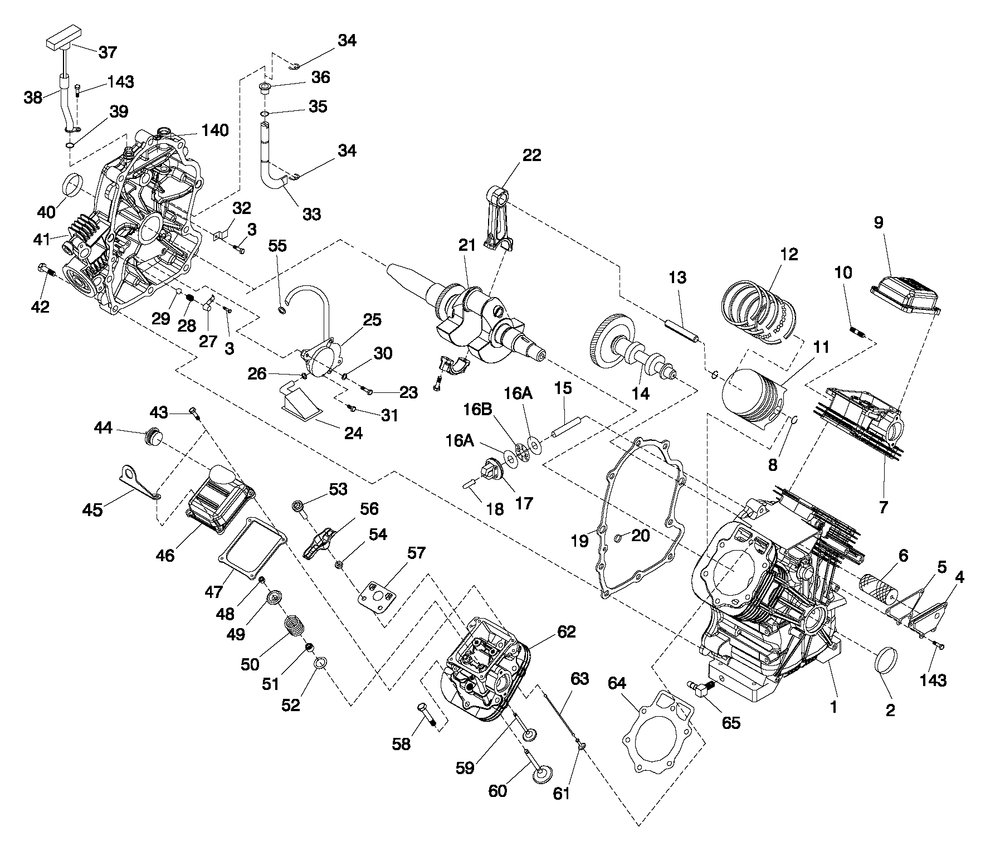 Load Center Assembly 2 Diagram and Parts List for 0053820 (4652220 - 4654095)(2006) Generac Generator