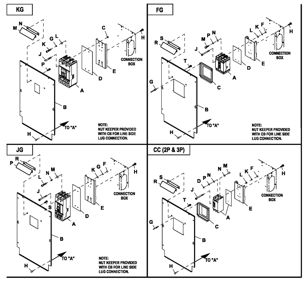 Ev Conbox C2 Cpl 2 Diagram and Parts List for HT04554GNAX (7064094)(2012) Generac Generator