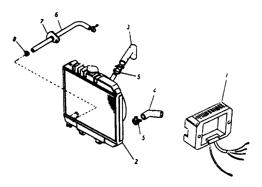 Attached Parts Diagram and Parts List for 1011-C  Generac Welder