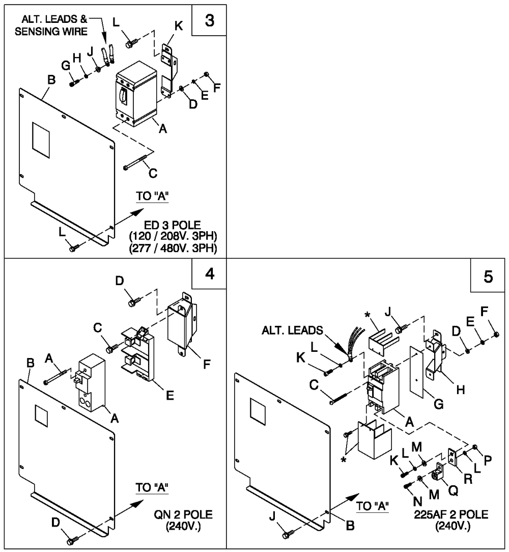 Connection Box C1 Cpl Diagram and Parts List for 0053183 (4108V30497)(2008) Generac Generator