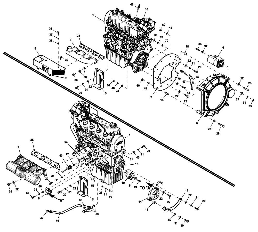 Ev Engcomprt 1.5l 1 Diagram and Parts List for ET03015JNSX (6939858)(2012) Generac Generator