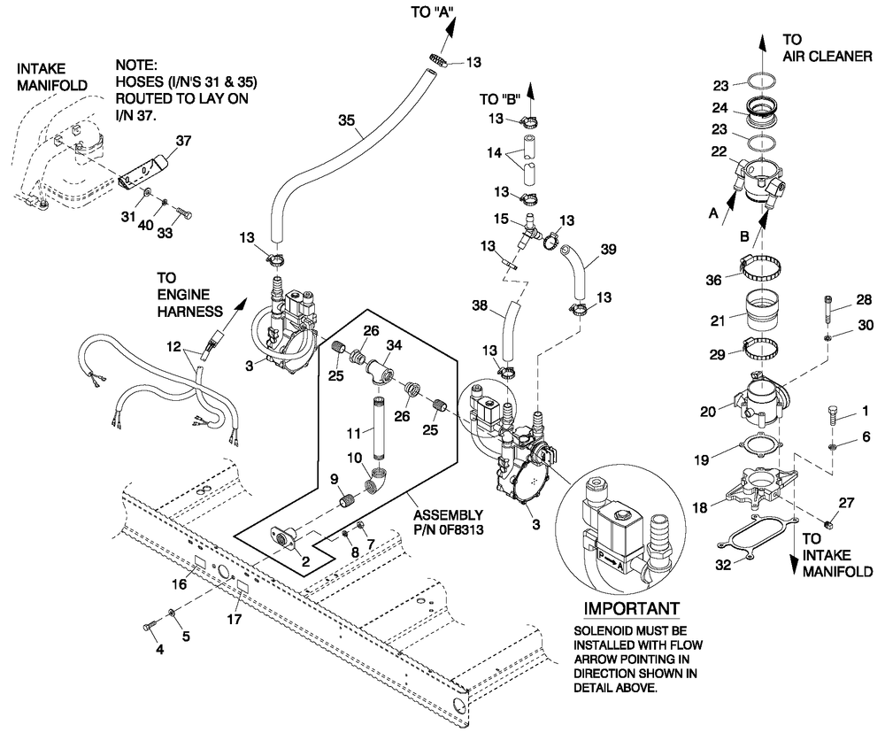Fuel Natural Gas G3 6.8l 100kw/5.4l 80kw Diagram and Parts List for ST10068ANSN (5582877)(2009) Generac Generator