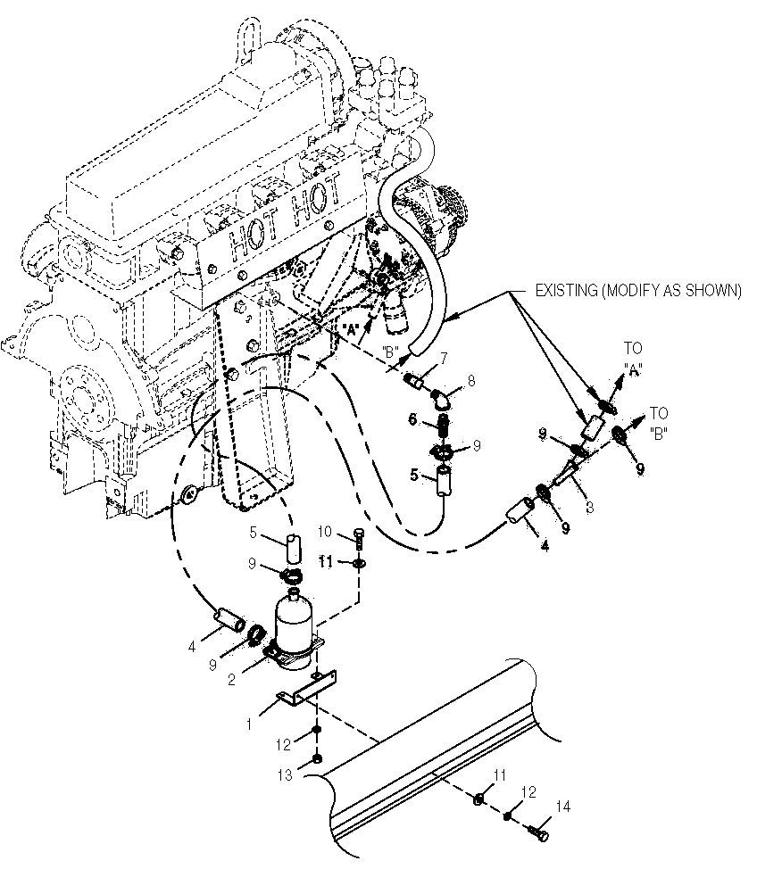 Block Heater Diagram and Parts List for 0049900 G26 2014-11-24 3956988 - 412014 Generac Generator
