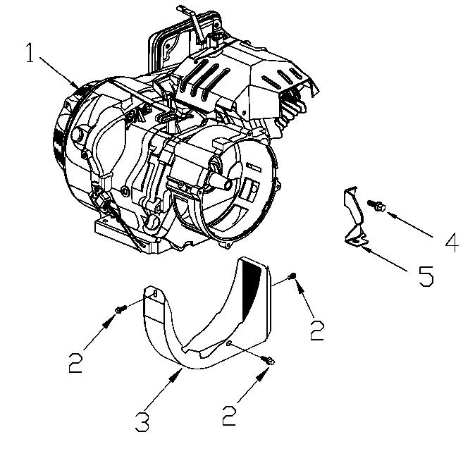 Engine Diagram and Parts List for 0060382 (7613085A - 8717120A)(2014) Generac Generator