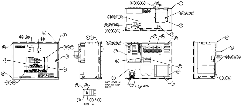 R-200 1800 Rpm 2.4l Diagram and Parts List for 0054200 (4868635 - 5101685)(2008) Generac Generator