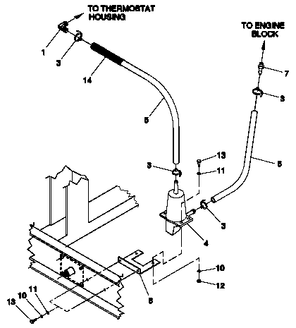 Engine Coolant Heater Diagram and Parts List for 0046261 (3622315)(2002) Generac Generator