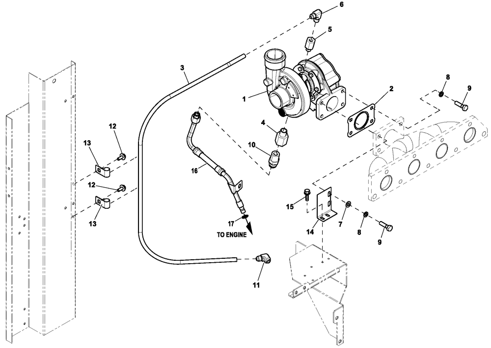 Ev Turbo 2.4l G2 36kw Diagram and Parts List for QT03624ANAX (5930580 - 9222162)(2012) Generac Generator