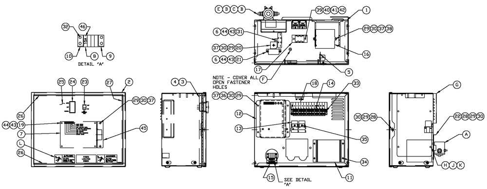 R-200 3600 Rpm 2.4l Diagram and Parts List for ST03524AVAN (4530446)(2006) Generac Generator