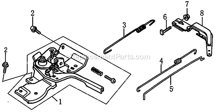 Control Diagram and Parts List for G0060221 (7457775)(2016) Generac Generator