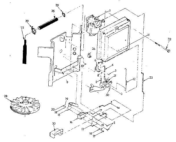 Gasoline carburetor Diagram and Parts List for 9010-3  Generac Generator