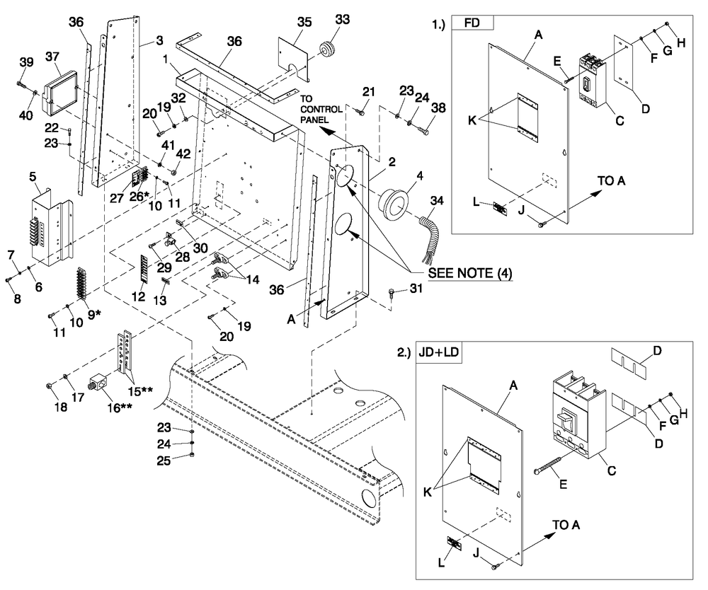 Cpl C5 H Control Cb Connection Diagram and Parts List for CT13068AVAN (1908V27747)(2008) Generac Generator