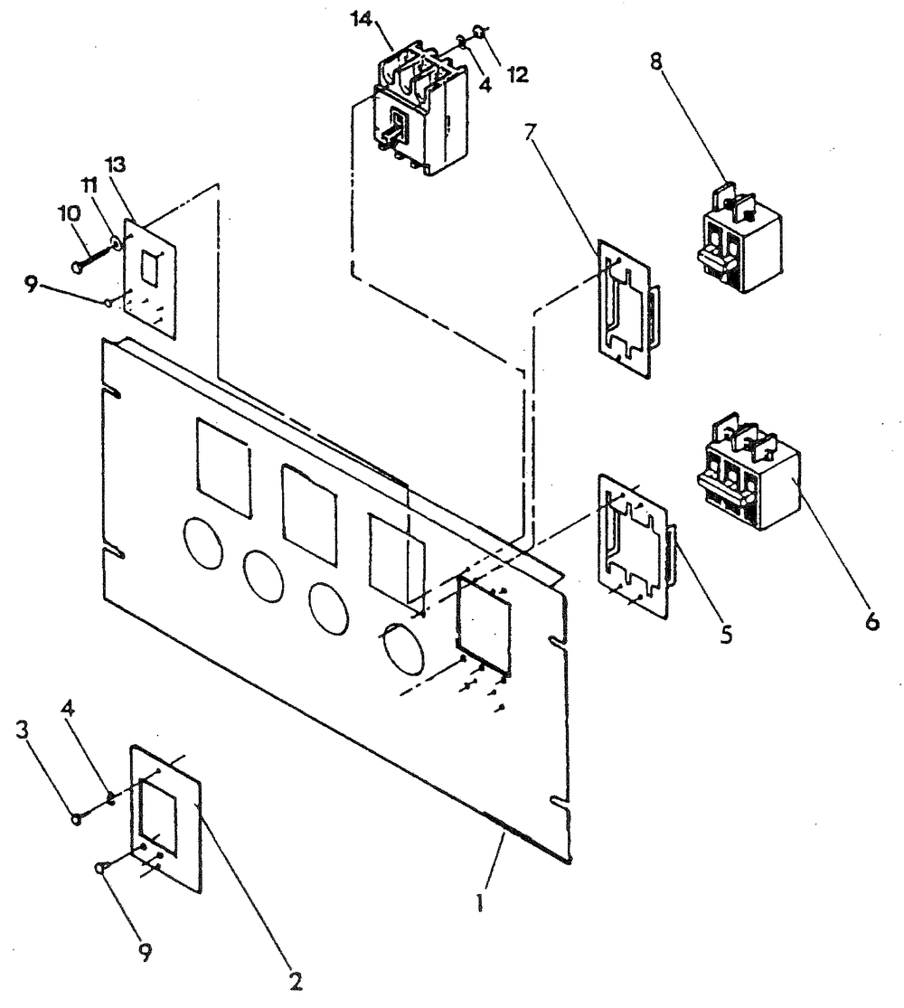 Circuit Breaker Diagram and Parts List for 0041260 (3167756 - 3214478)(2014) Generac Generator