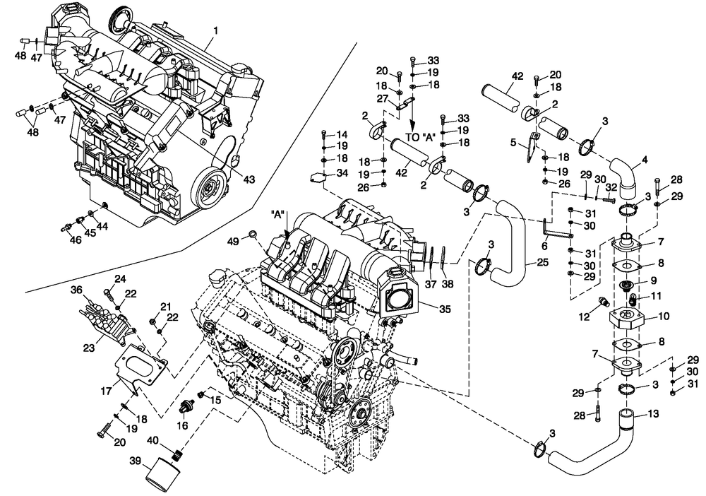 Ev Engine Make 3.0l G3 Diagram and Parts List for CT06030ANAN (1907V23210 - 4807V25565)(2007) Generac Generator