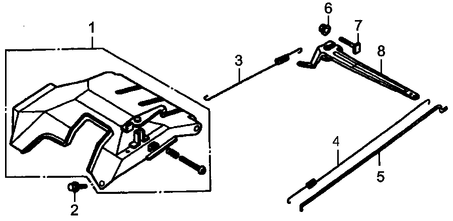 Control 1 Diagram and Parts List for 0064260 (7654562A - 7654563A)(2012) Generac Generator