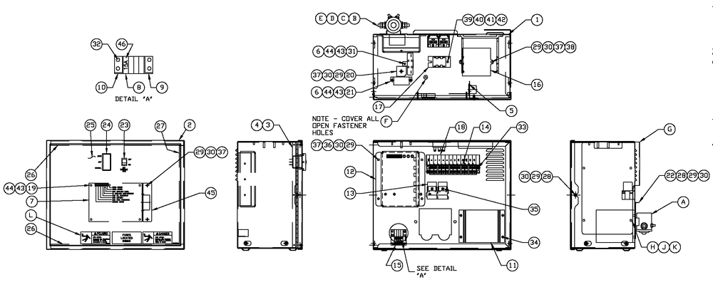 R-200 3600 Rpm 2.4l Diagram and Parts List for QT04524AVSY (4775741 - 4811844)(2007) Generac Generator