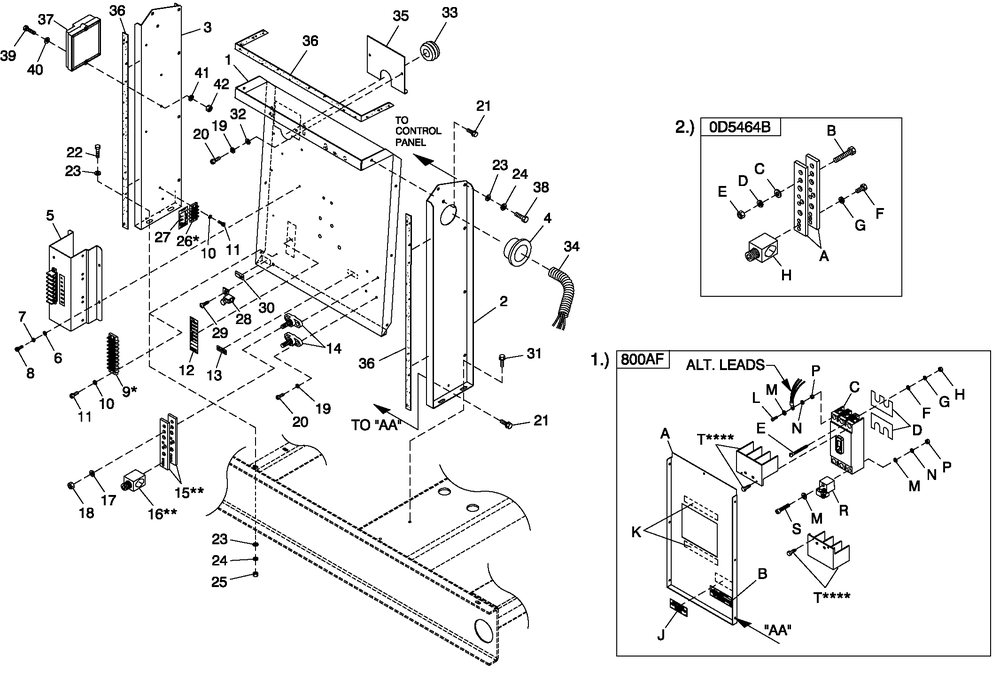 Cpl C3 H Control Diagram and Parts List for BT10054ANSN (4106V20159)(2006) Generac Generator