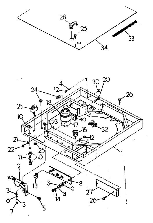Blower Shroud Diagram and Parts List for 6246-1  Generac Generator