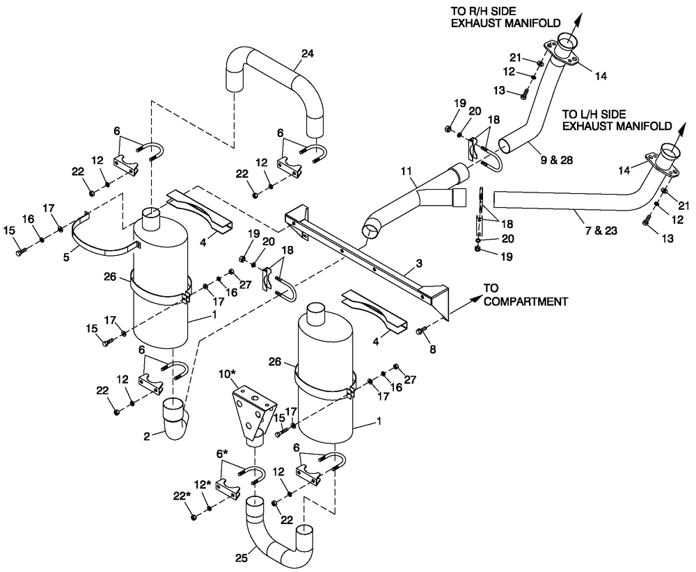 Enclosure C2 Diagram and Parts List for ET04842ANAN (5614613 - 5760317)(2010) Generac Generator