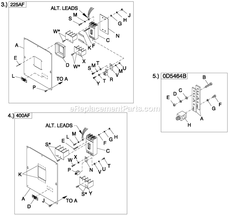 Cpl C5 H Control Cb Connection (2) Diagram and Parts List for CT13068GNSN (2808V28689)(2008) Generac Generator