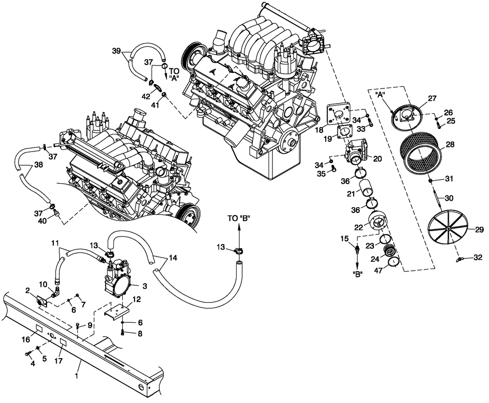 Ev Nat Gas 3.0l G3 Hsb Diagram and Parts List for 0049480 (3770323 - 3776820)(2003) Generac Generator