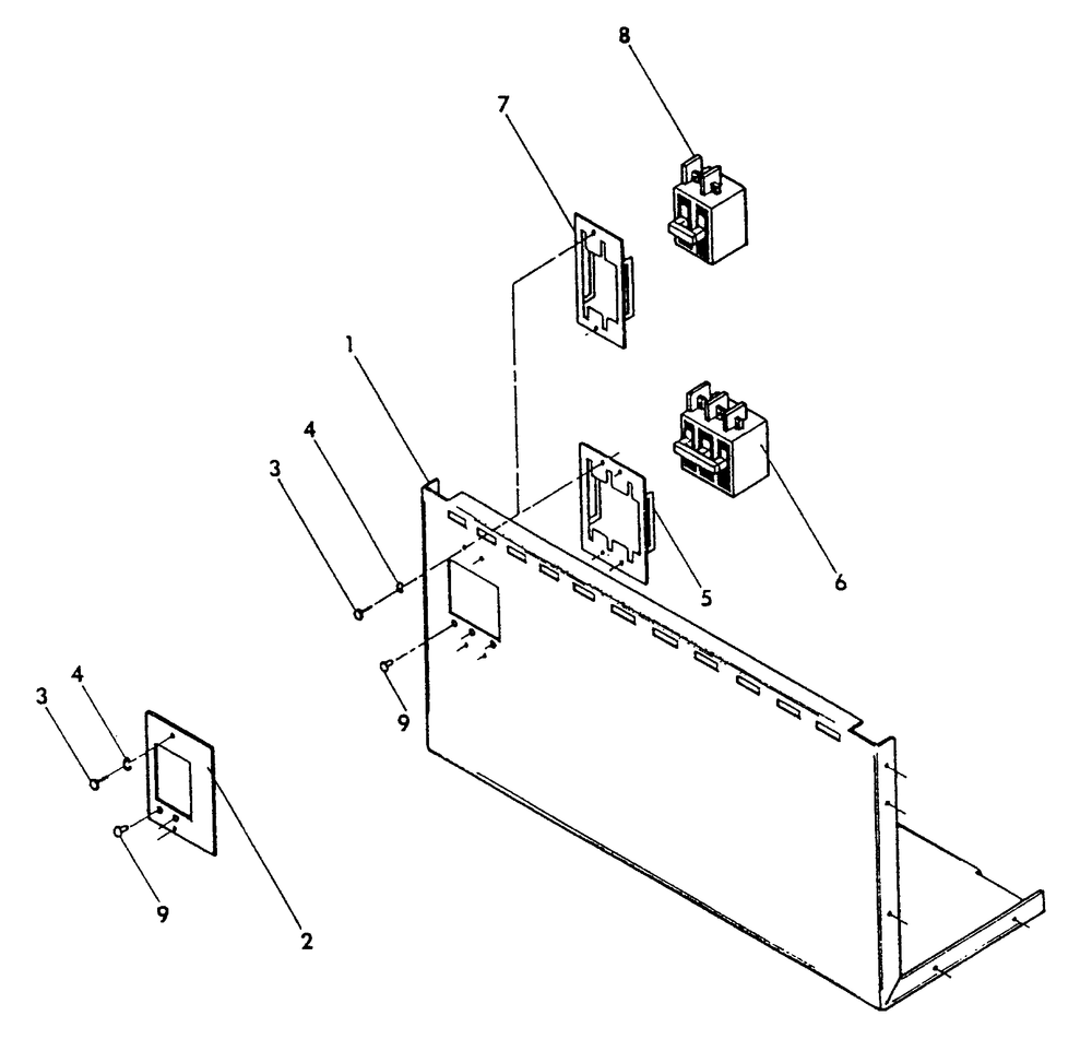 Circuit Breaker Diagram and Parts List for 0591-1  Generac Generator