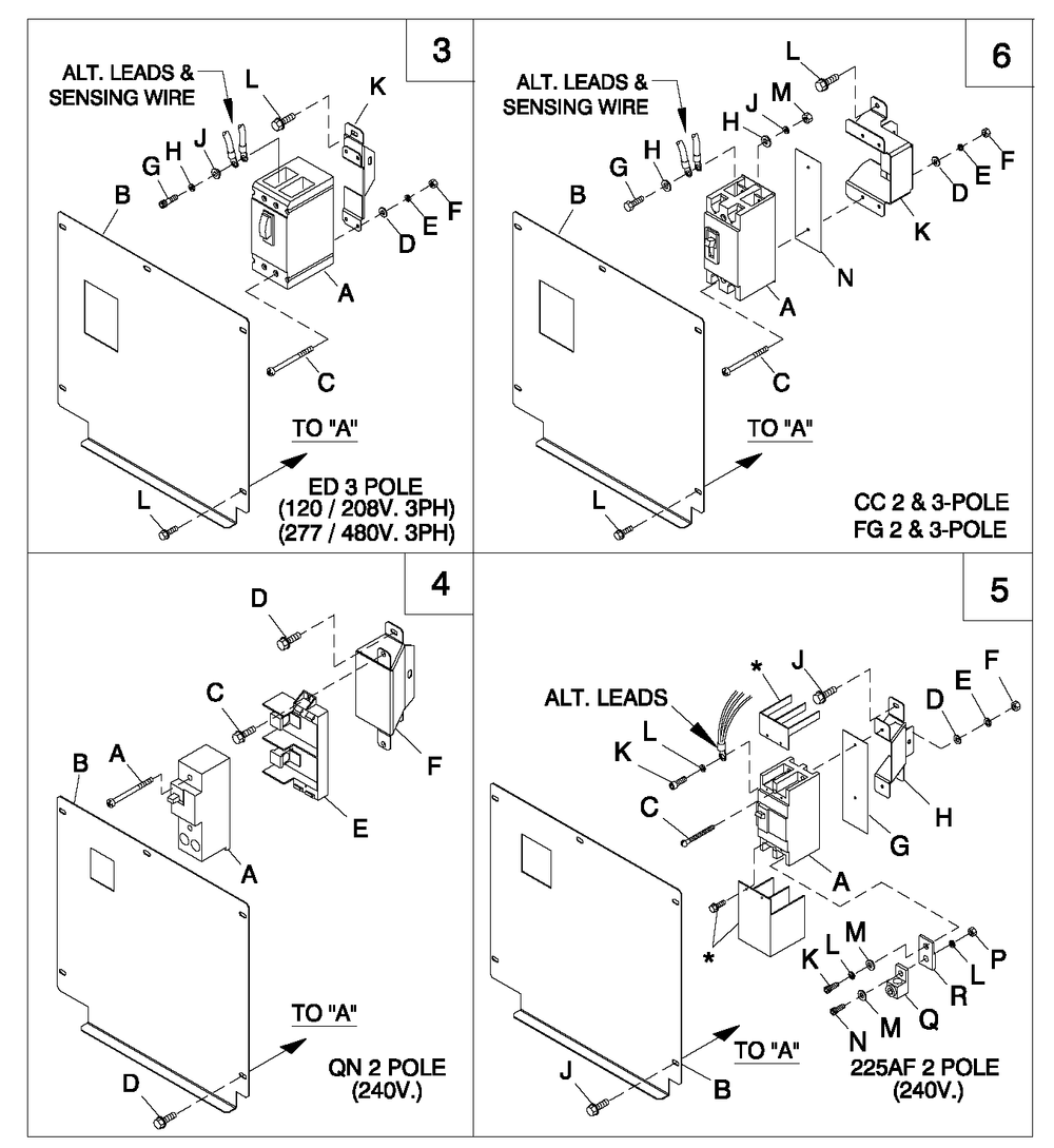 Connection Box C1 Cpl Diagram and Parts List for 0053363 (4786586)(2007) Generac Generator