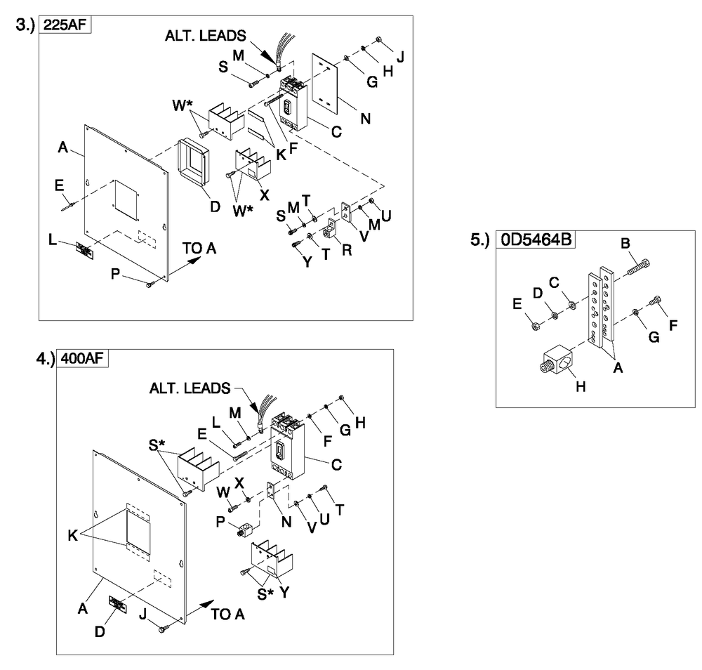 Cpl C5 H Control Cb Connection Diagram and Parts List for QT10054ANSN (4249957 - 4256817)(2005) Generac Generator