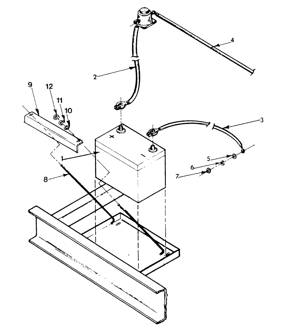 Circuit Breaker Diagram and Parts List for 9105-5  Generac Generator