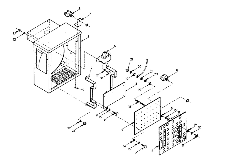 Voltage-Phase Selector Board Diagram and Parts List for 9303-2  Generac Generator