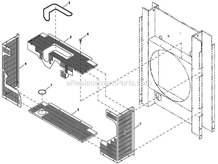 Lvl 1 Guard 5.4 C3 Diagram and Parts List for QT05554KNSNA (6654325)(2011) Generac Generator