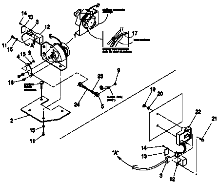 Electronic Governor Diagram and Parts List for 0046261 (3622315)(2002) Generac Generator