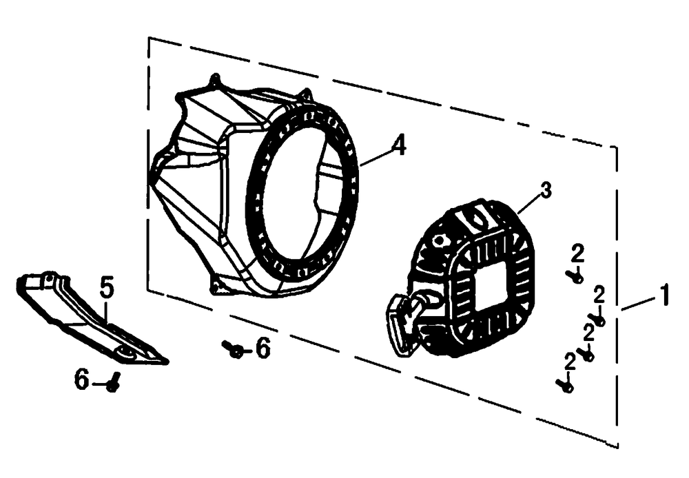 Starter 1 Diagram and Parts List for 0069310 (9999124 - 10041326)(2015) Generac Generator