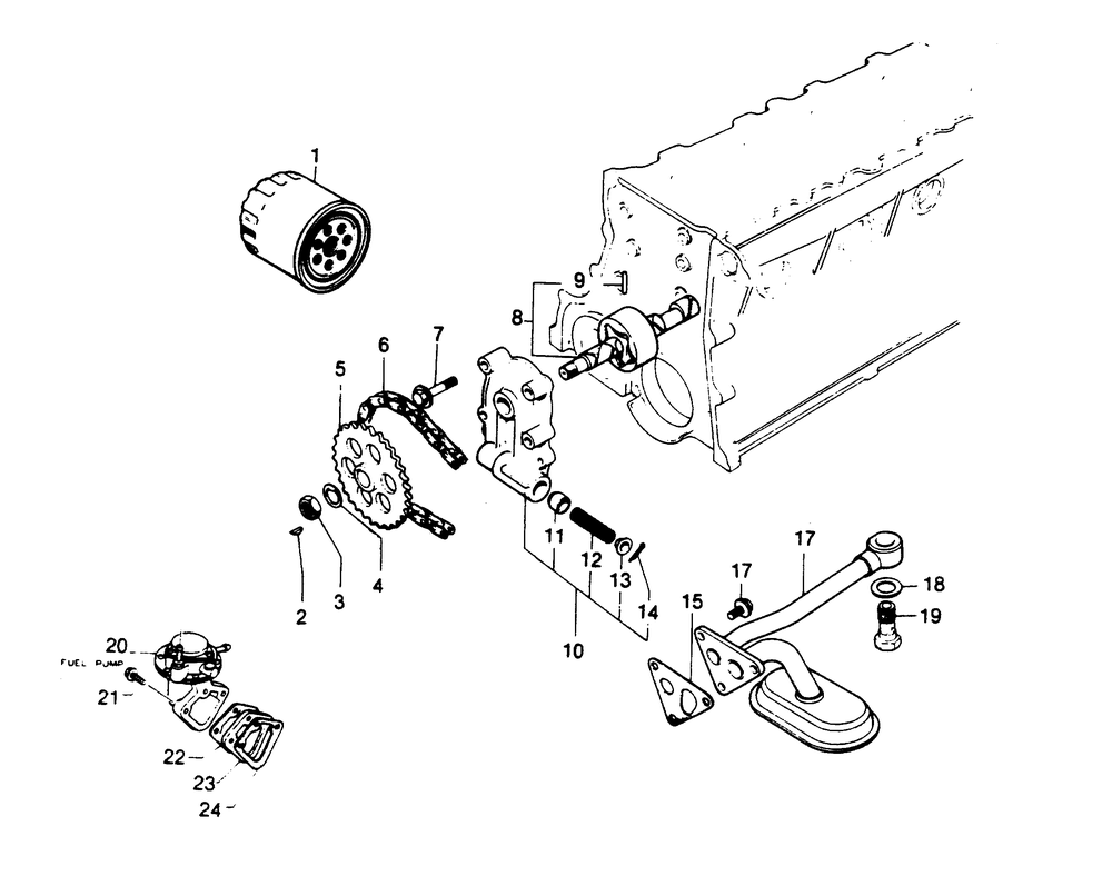 Fuel Pumps Diagram and Parts List for 1014-A  Generac Welder
