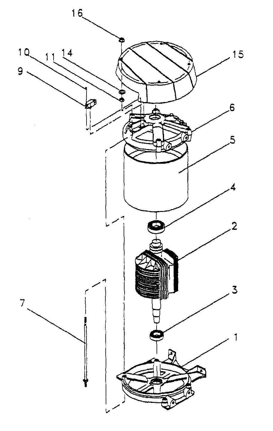 Generator Diagram and Parts List for 0863-2  Generac Generator
