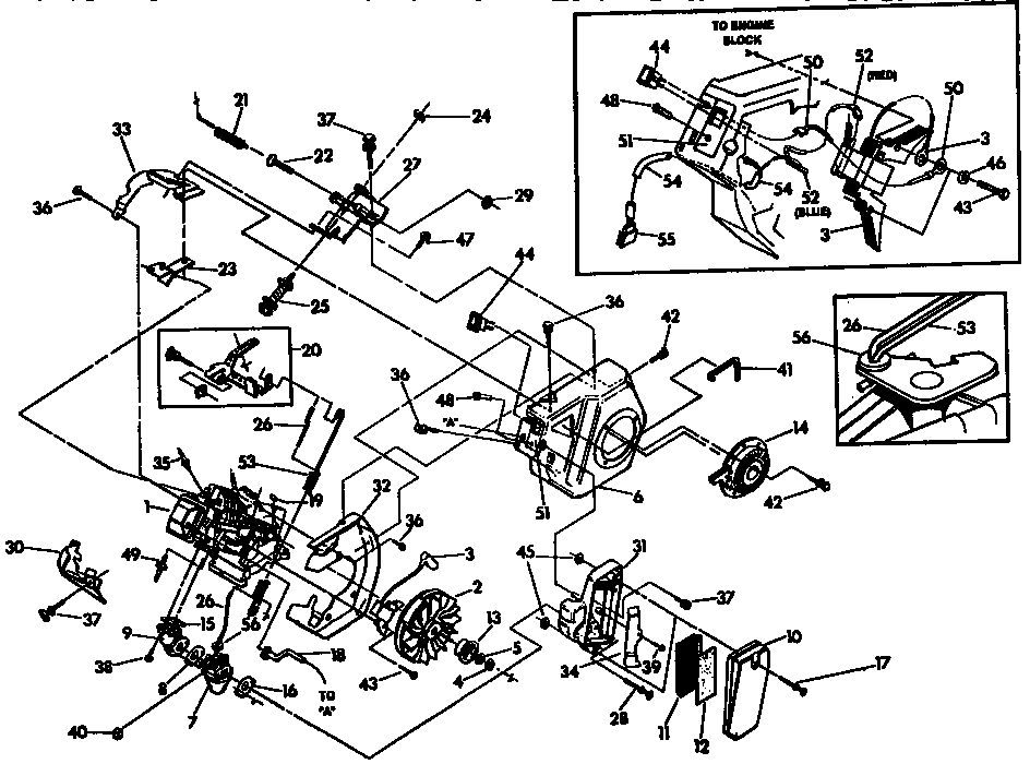 Engine 2 Diagram and Parts List for 9441-4  Generac Generator