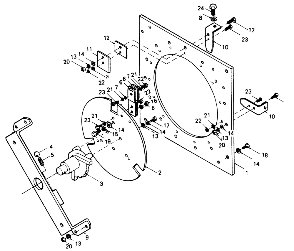 Ampere Ranger Switch Diagram and Parts List for 6973-0  Generac Welder