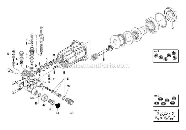 Parts Mnl Ax 2.5 Gpm 3000psi Diagram and Parts List for 0059910 (6331567)(2015) Generac Generator
