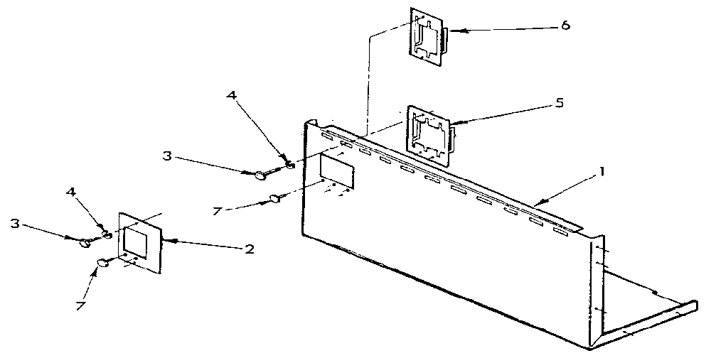 Circuit breaker Diagram and Parts List for 9351-2  Generac Generator