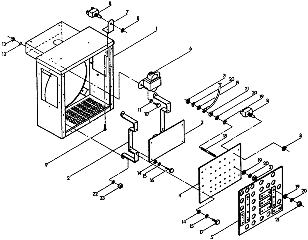 Phase Selector Exp V Diagram and Parts List for 0009152 (2172973 - 3218293)(2014) Generac Generator